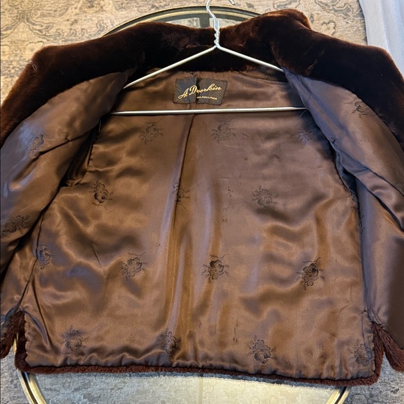 Vintage Dark Brown Faux Fur Jacket - Unbranded - Picture 2 of 8